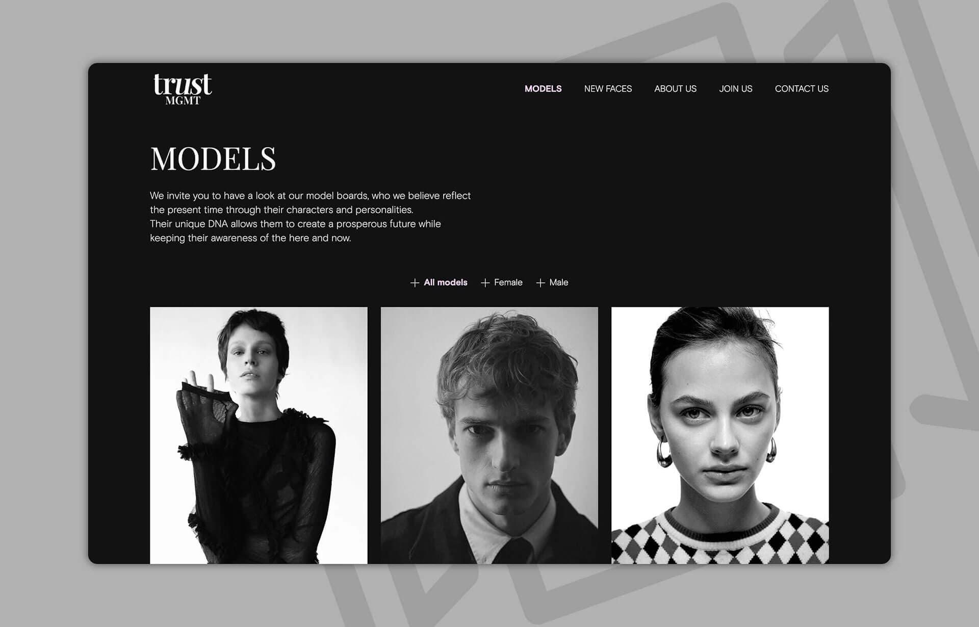 Modèles Trust MGMT